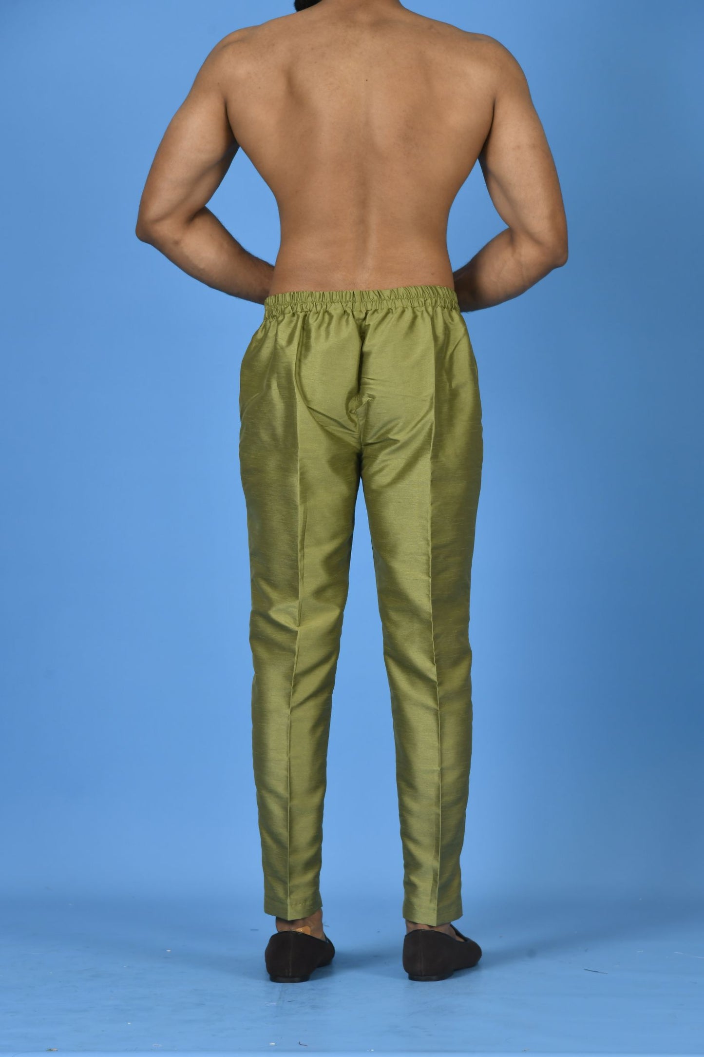 Designer Pant In Green Colour