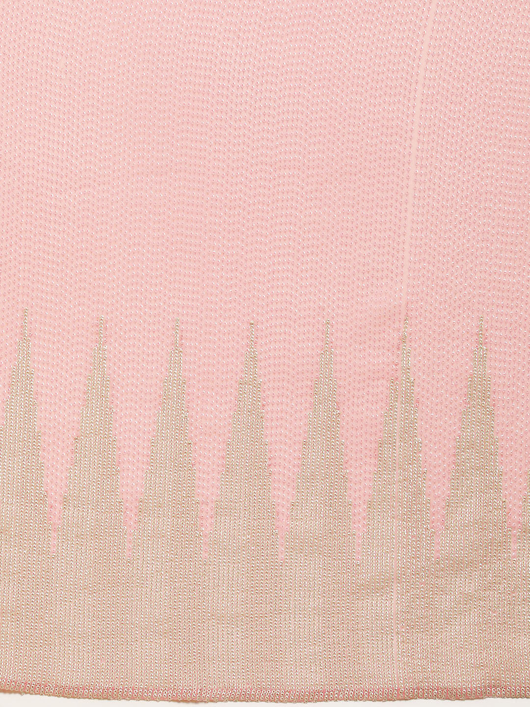 Designer Pink Cotton Saree