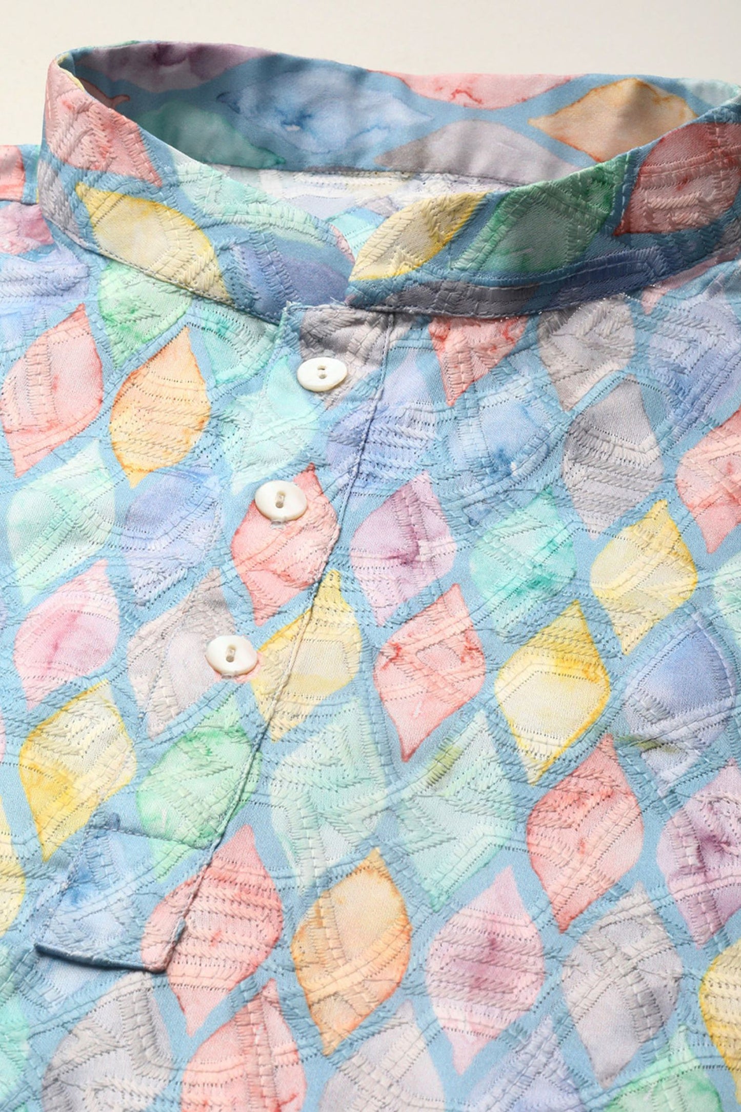 Designer Short Kurta Multicolor