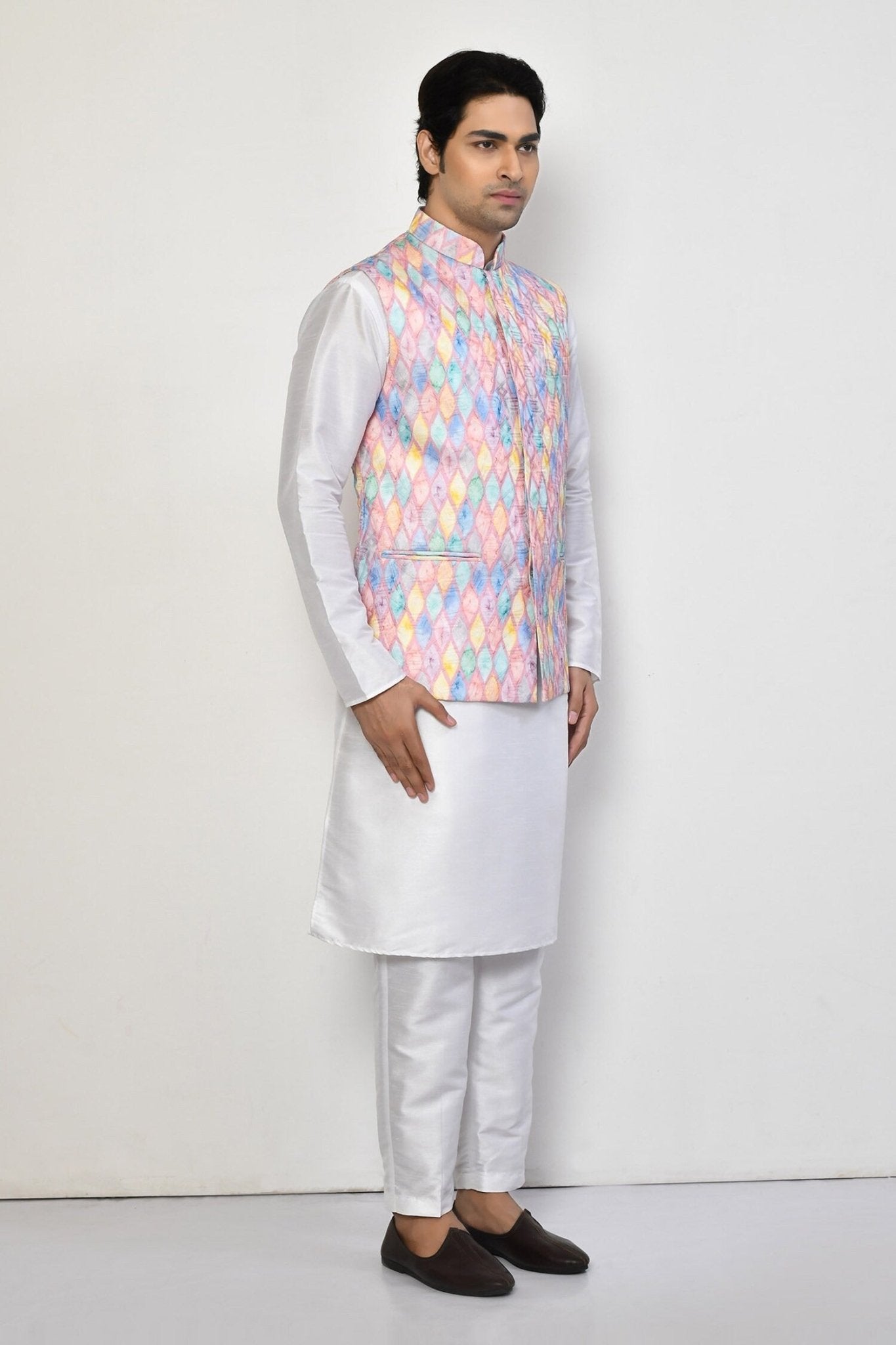 Designer Jacket In Multicolor - Simaaya