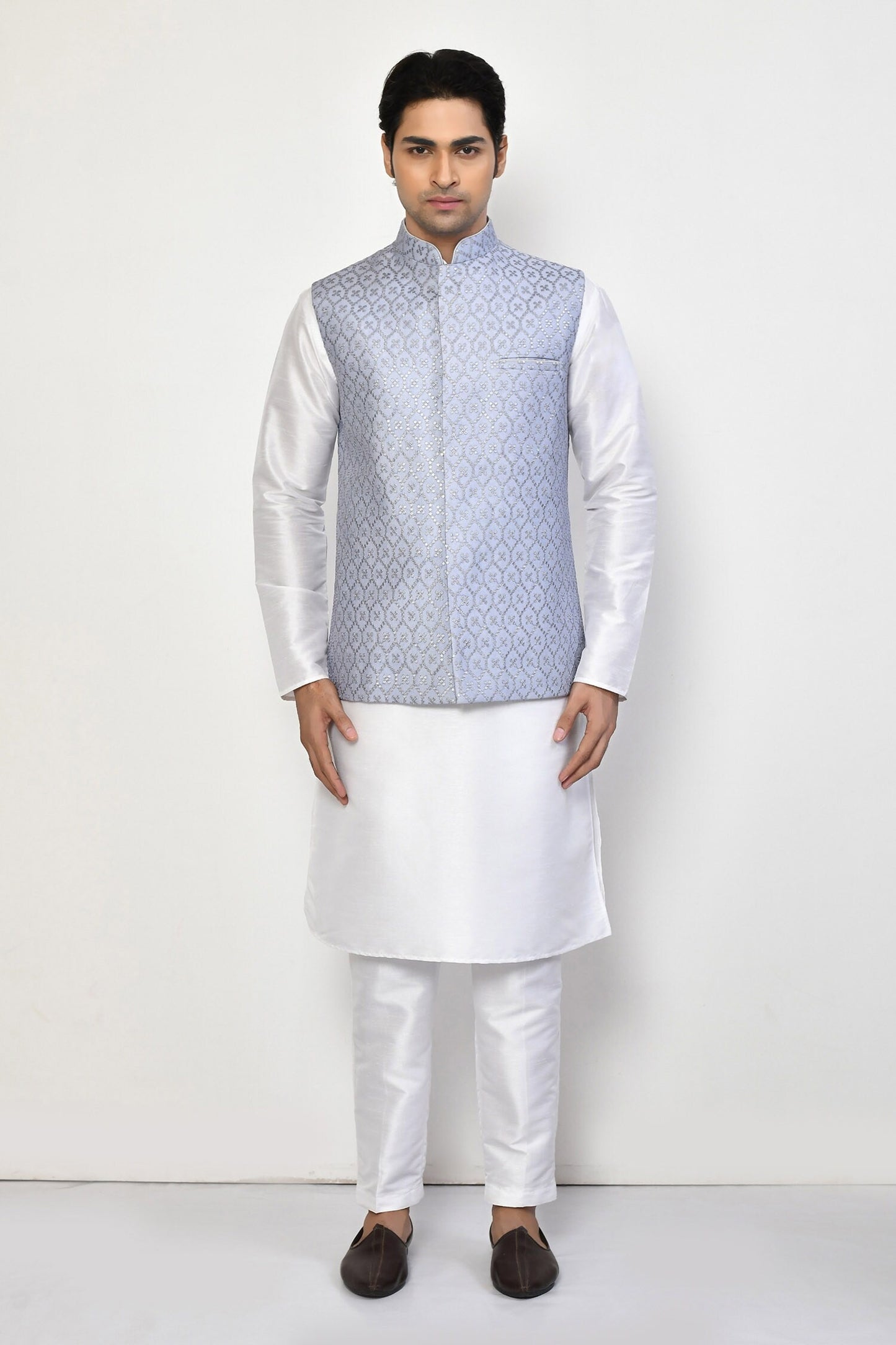 Designer Jacket In Mauve