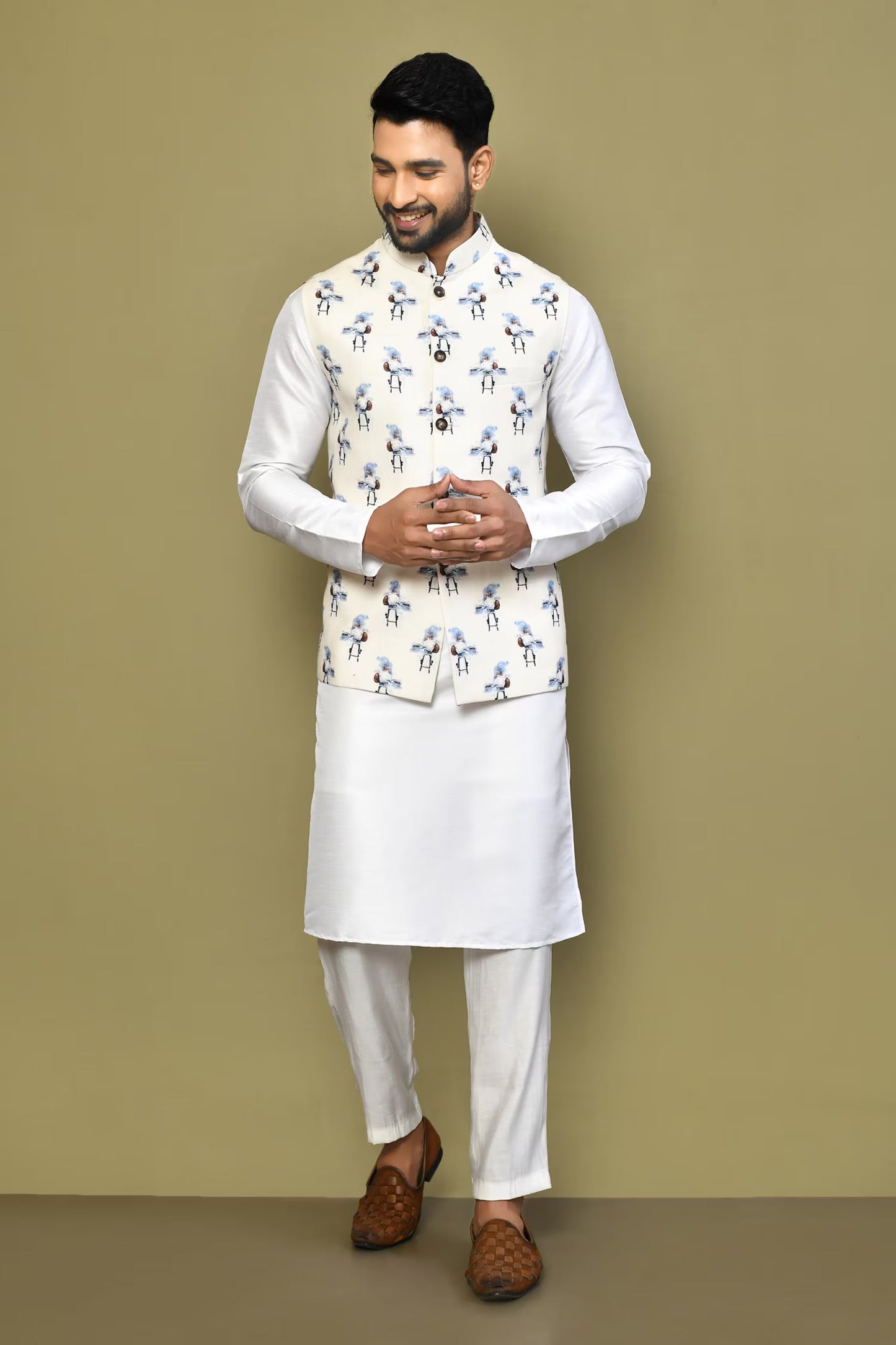 Designer Jacket In White