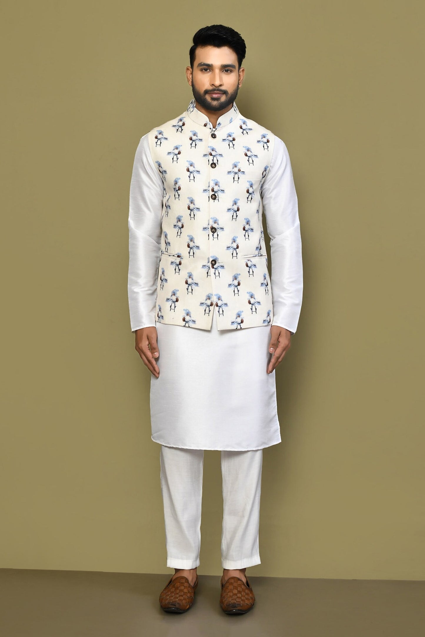 Designer Jacket In White