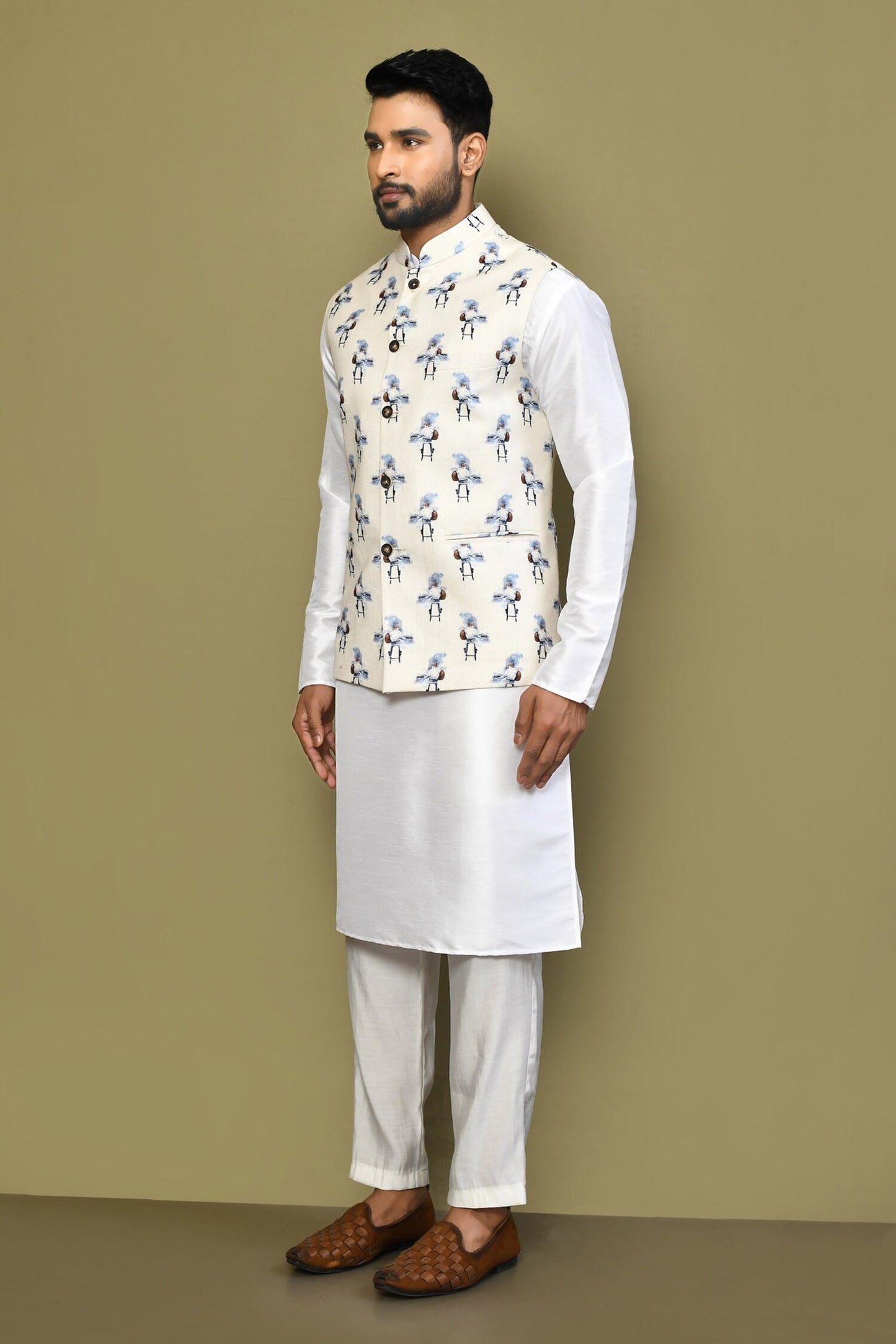 Designer Jacket In White