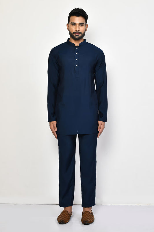 Designer Short Kurta In Blue