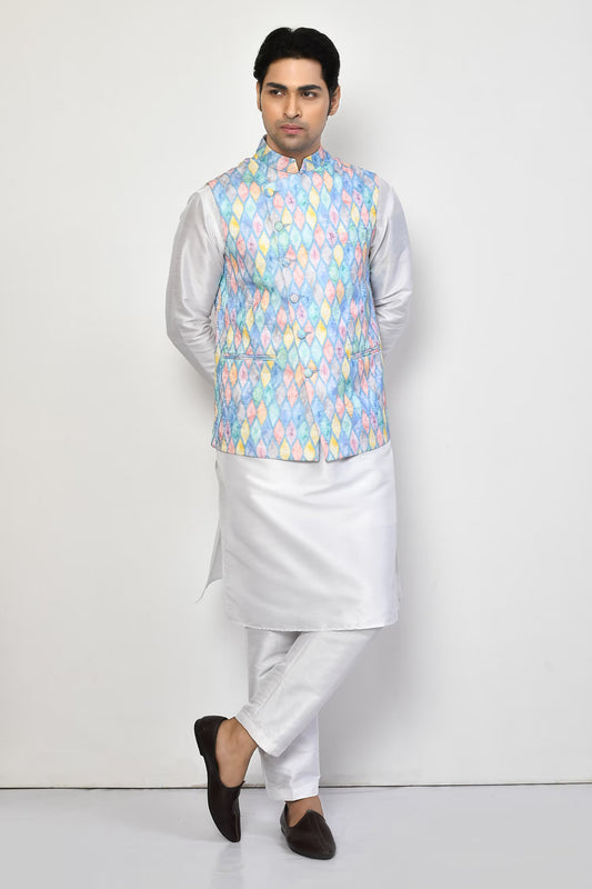 Designer Jacket In Multicolor