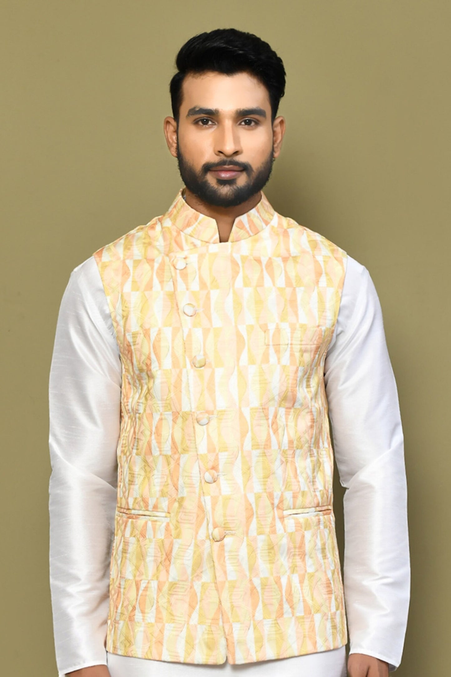 Designer Jacket In Yellow