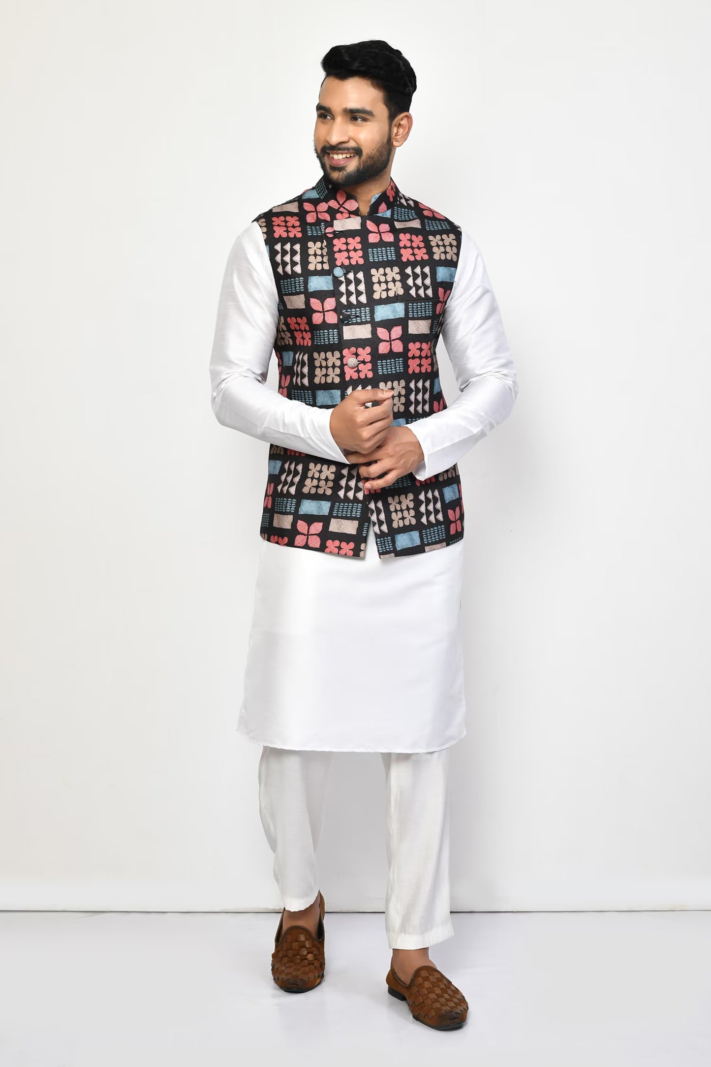 Designer Jacket In Multicolor