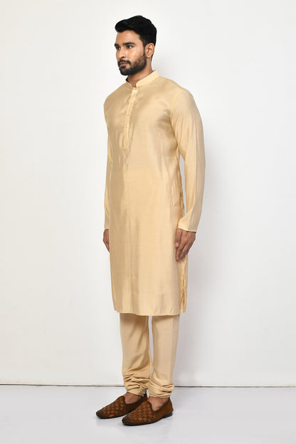 Designer Long Kurta in Yellow