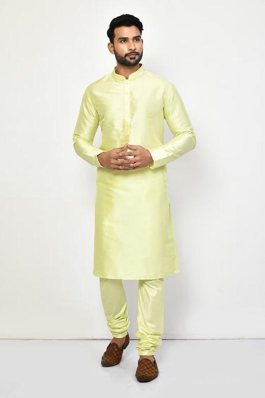 Designer Long Kurta in Green