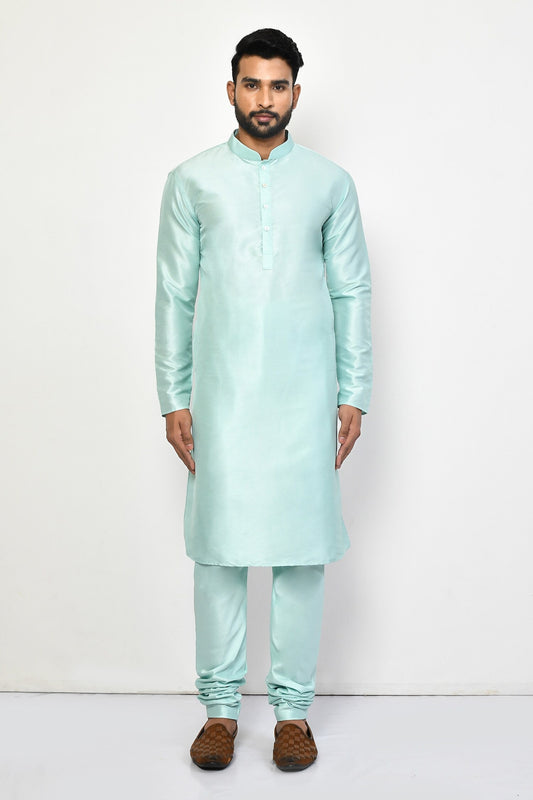 Designer Long Kurta in Green