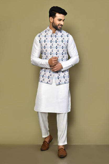 Designer Jacket In White