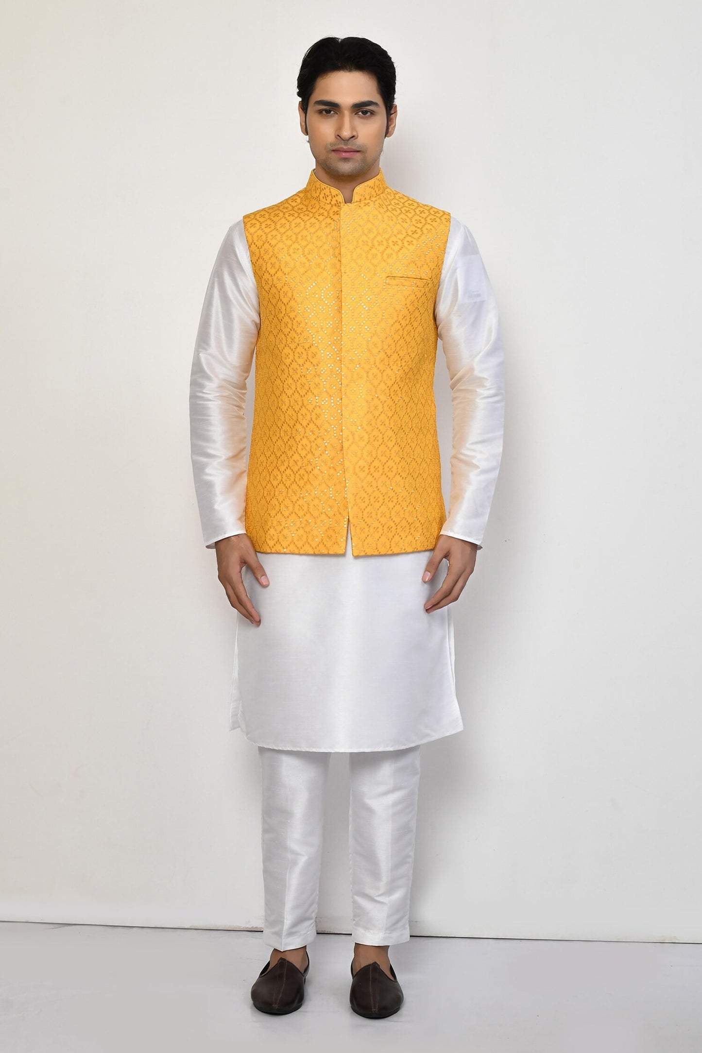 Designer Jacket In Yellow