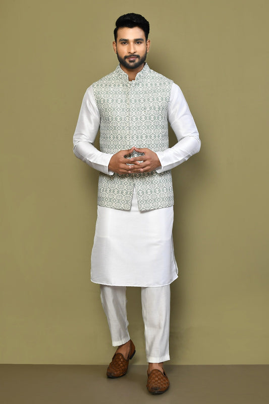 Designer Jacket In Lime Green