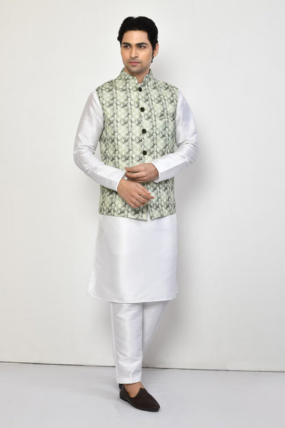 Designer Jacket In Green