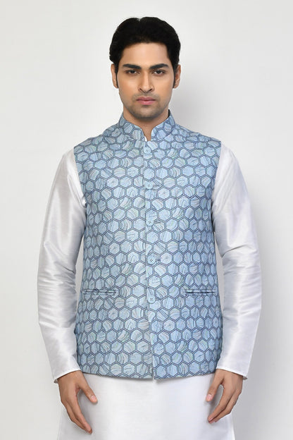 Designer Jacket in Blue Color