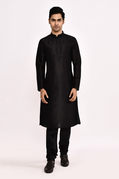 DESIGNER SILK KURTA  SILK CHURIDAR &  COTTON DUPATTA