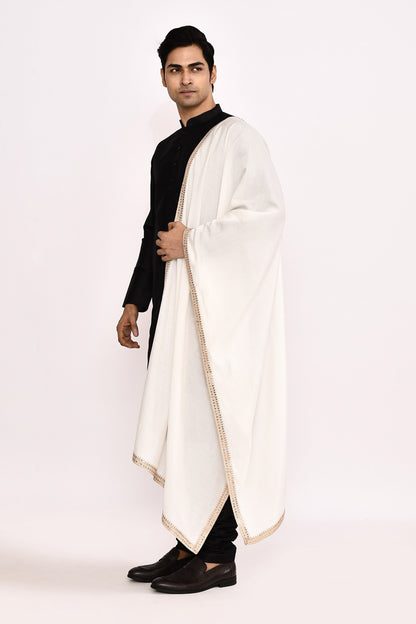 DESIGNER SILK KURTA  SILK CHURIDAR & COTTON DUPATTA