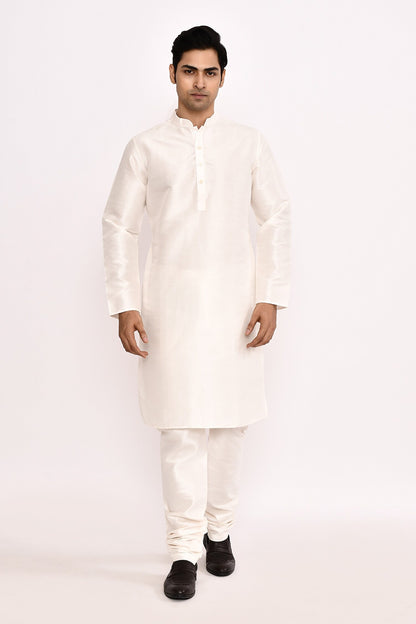 DESIGNER SILK KURTA  SILK CHURIDAR & COTTON DUPATTA