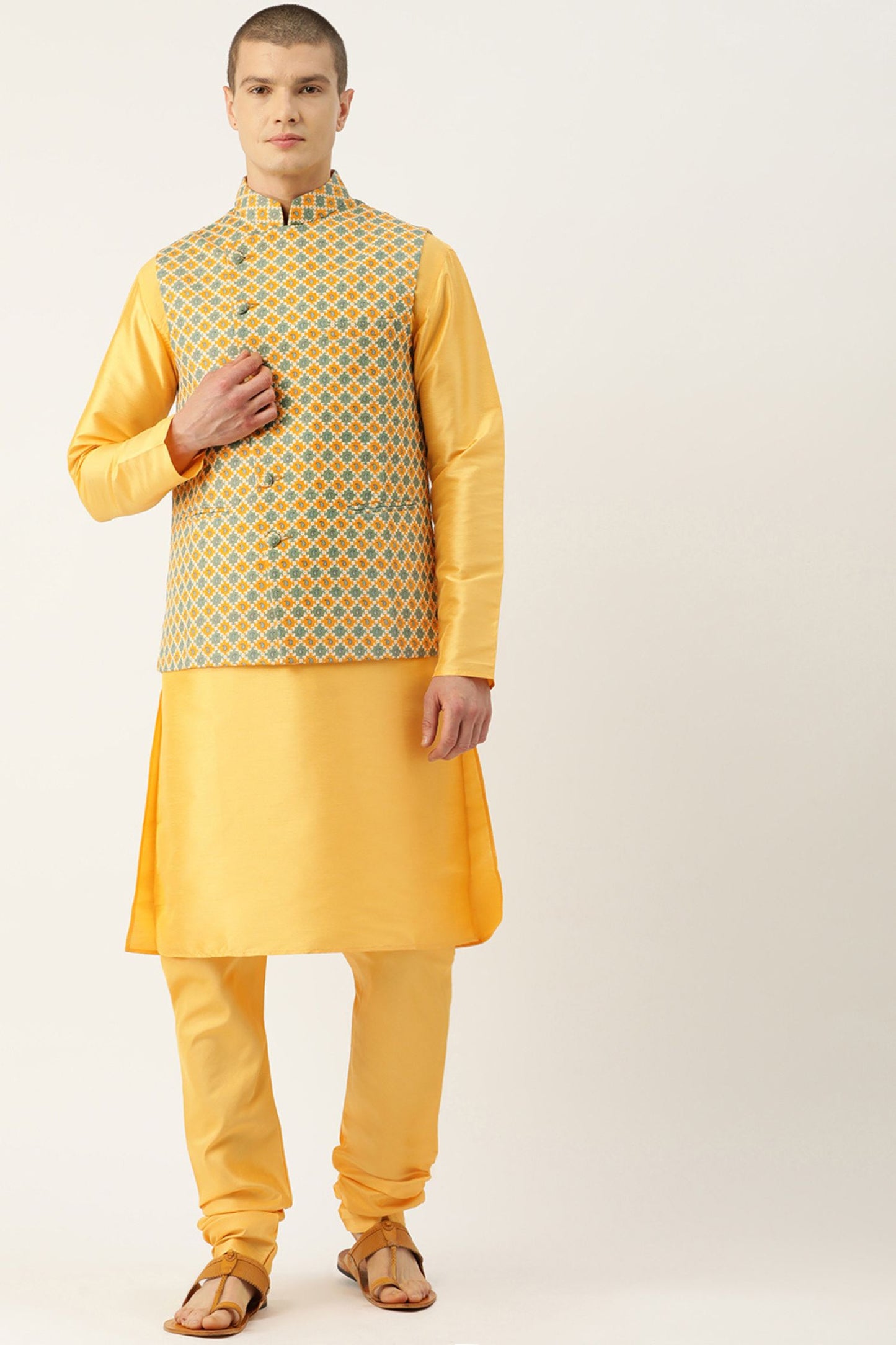 Designer Jacket In Yellow