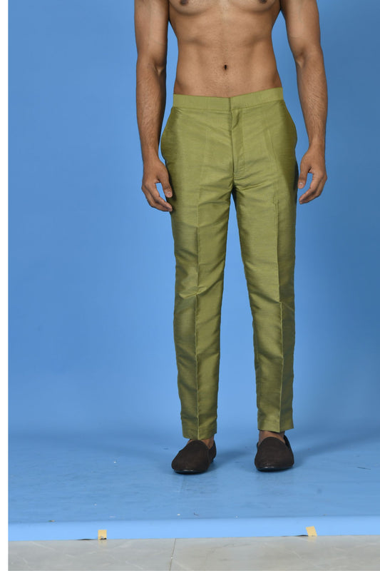 Designer Pant In Green Colour