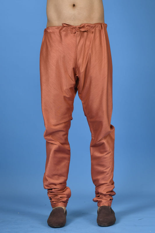 Designer Churidar In Peach