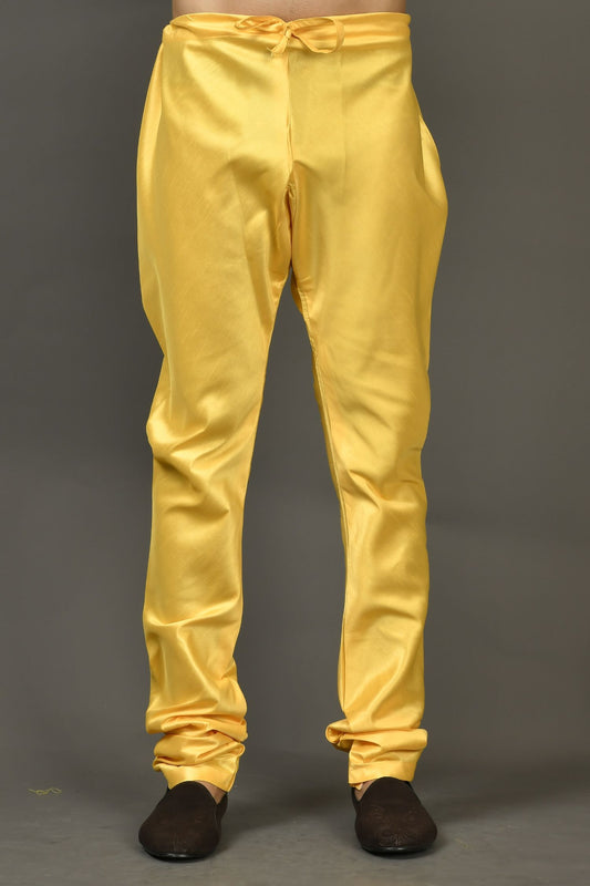 Designer Churidar In Yellow