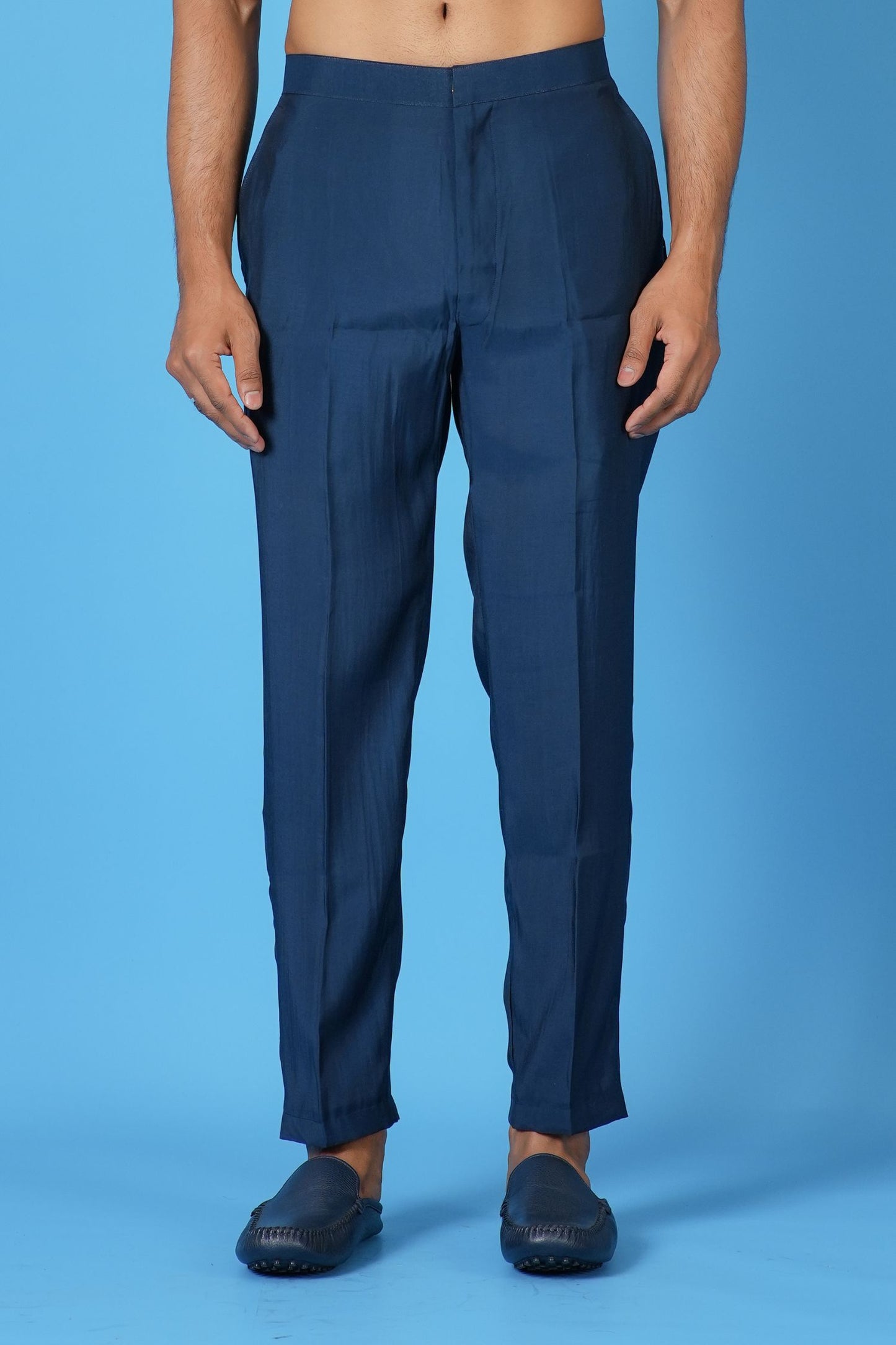 Designer Pant In Blue Colour