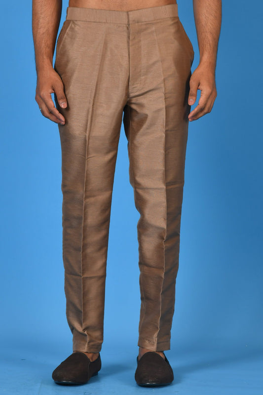 Designer Pant In Brown