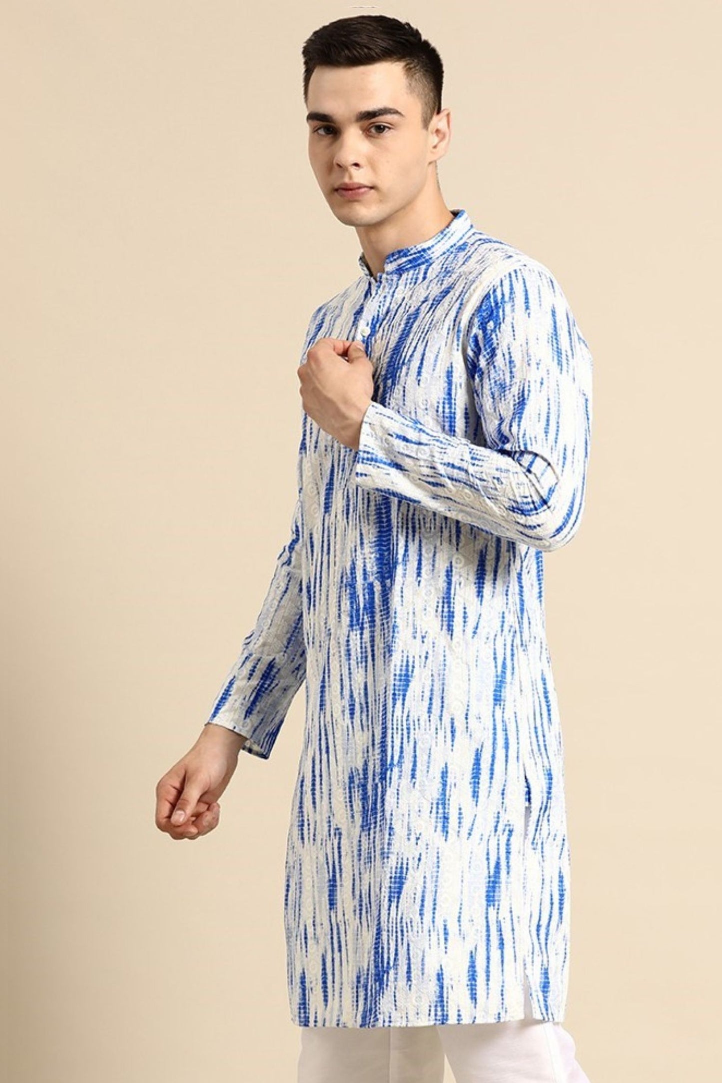 Designer Short Kurta Multicolor