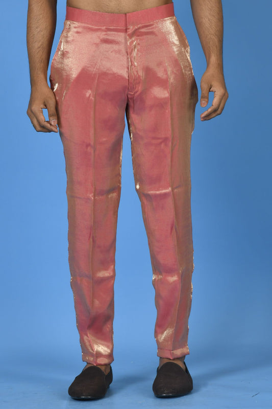 Designer Pant In Orange