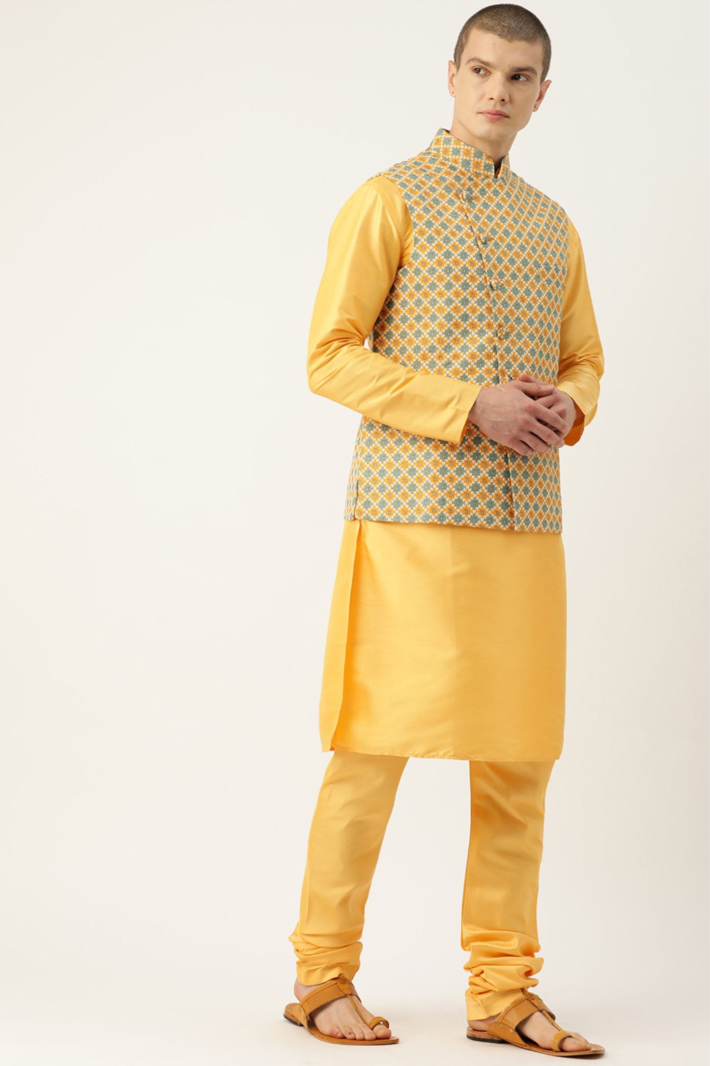 Designer Jacket In Yellow