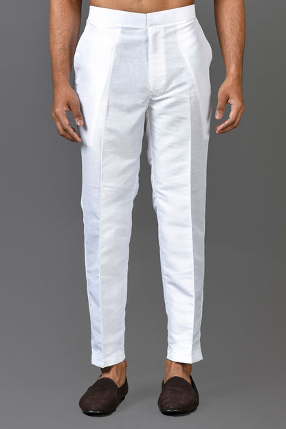 Designer Pant In White