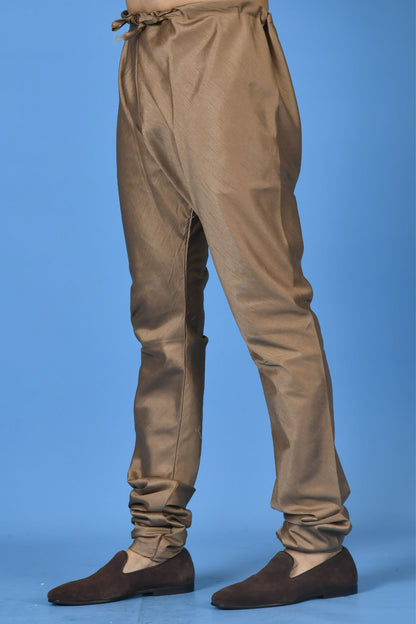 Designer  Churidar In Brown