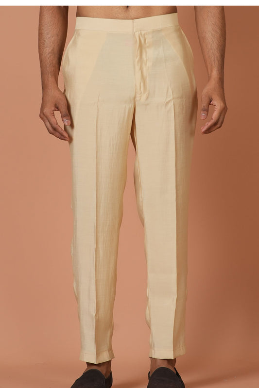 Designer Pant In Beige
