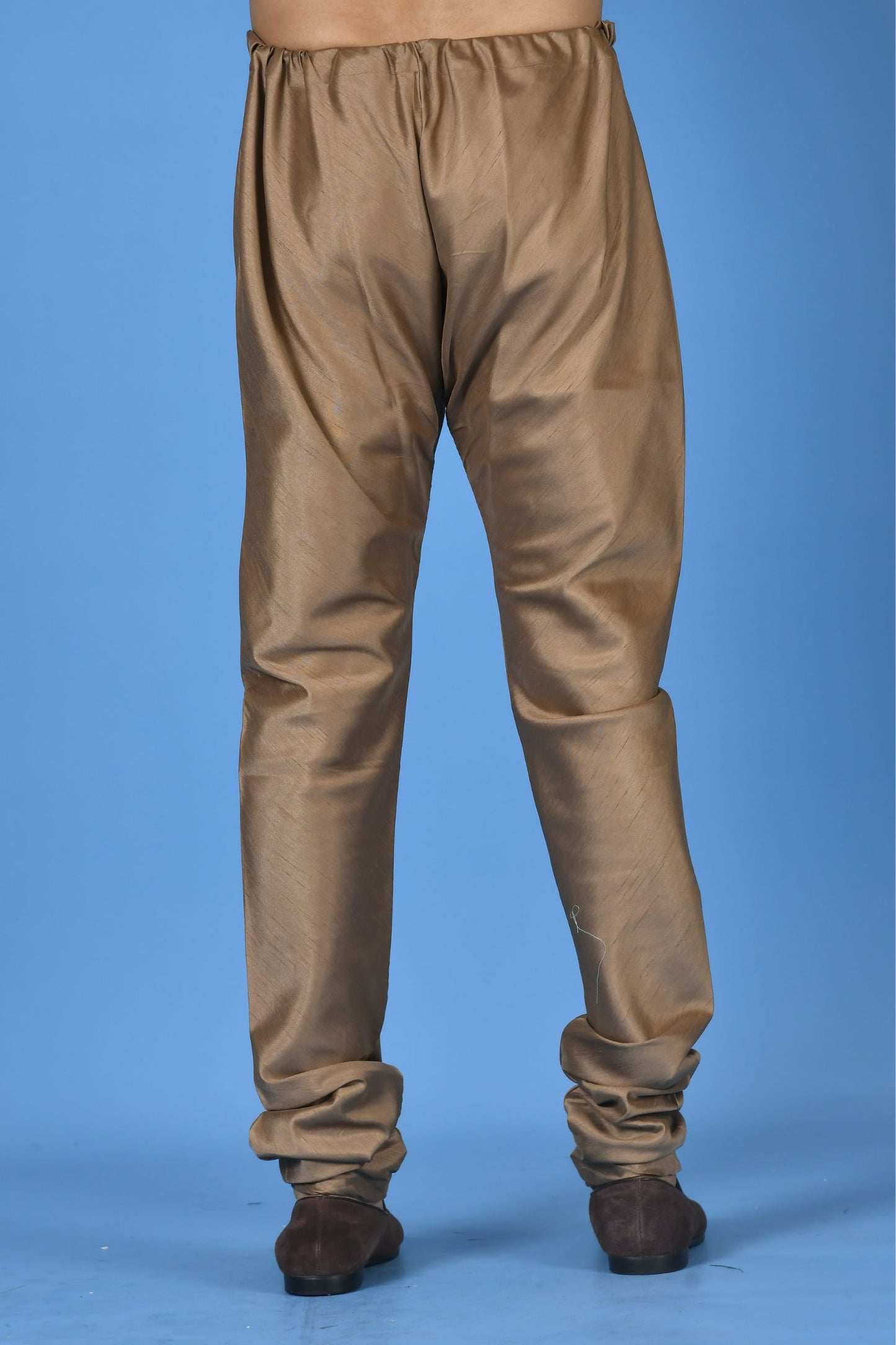 Designer  Churidar In Brown