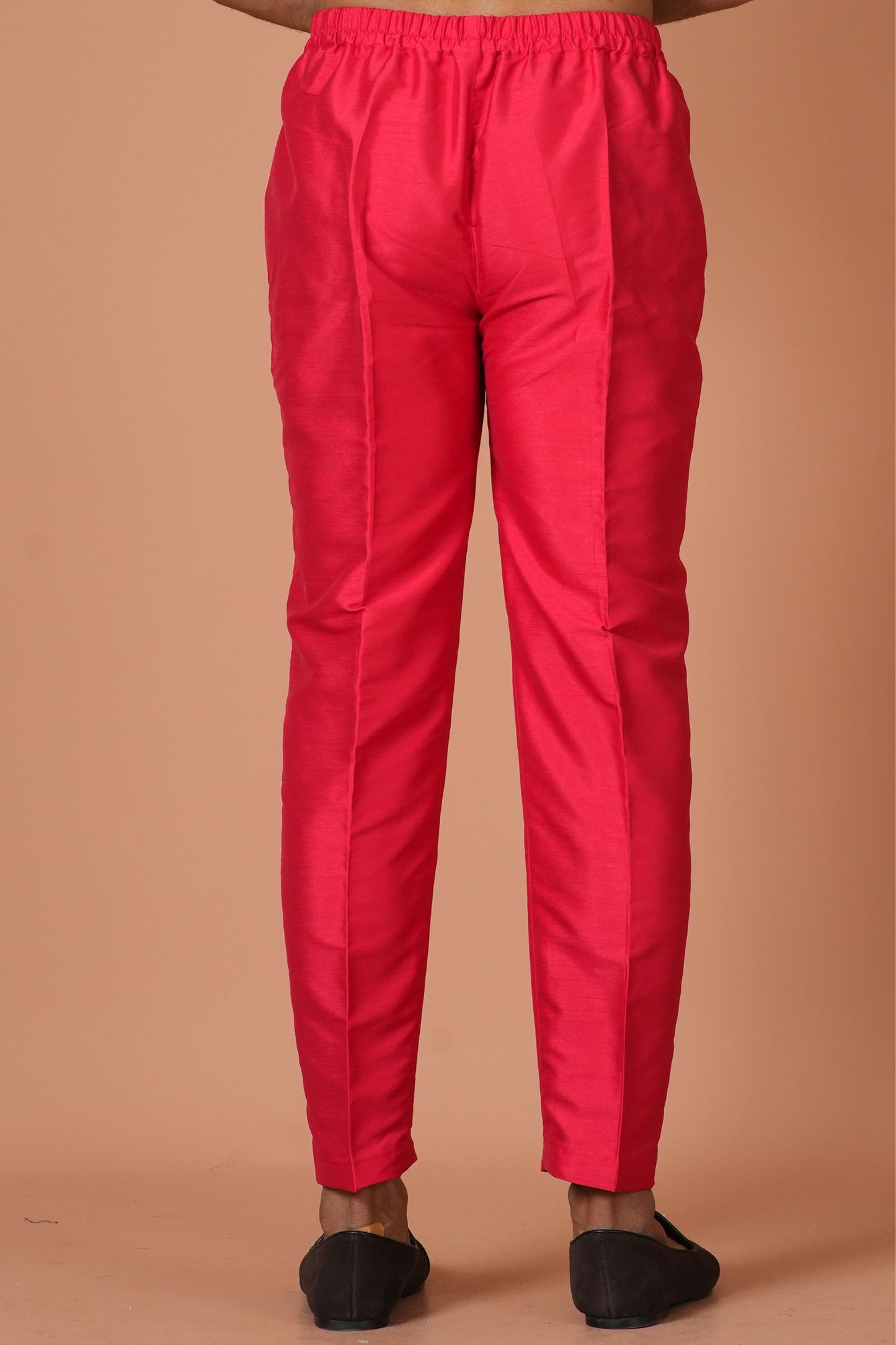 Designer red pants