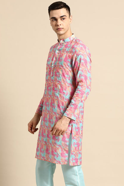 Designer Short Kurta Multicolor