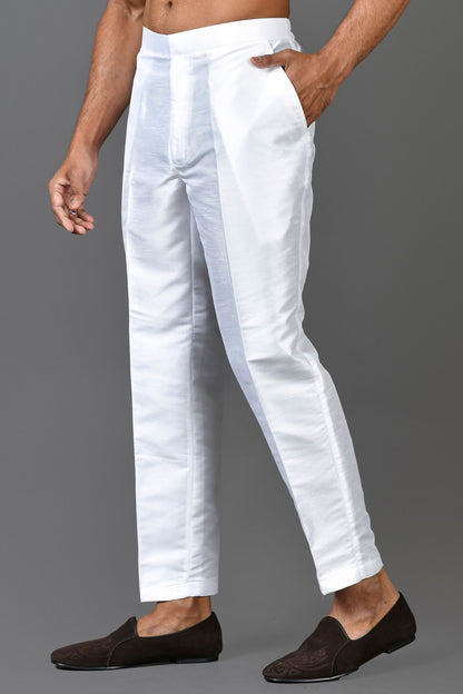 Designer Pant In White