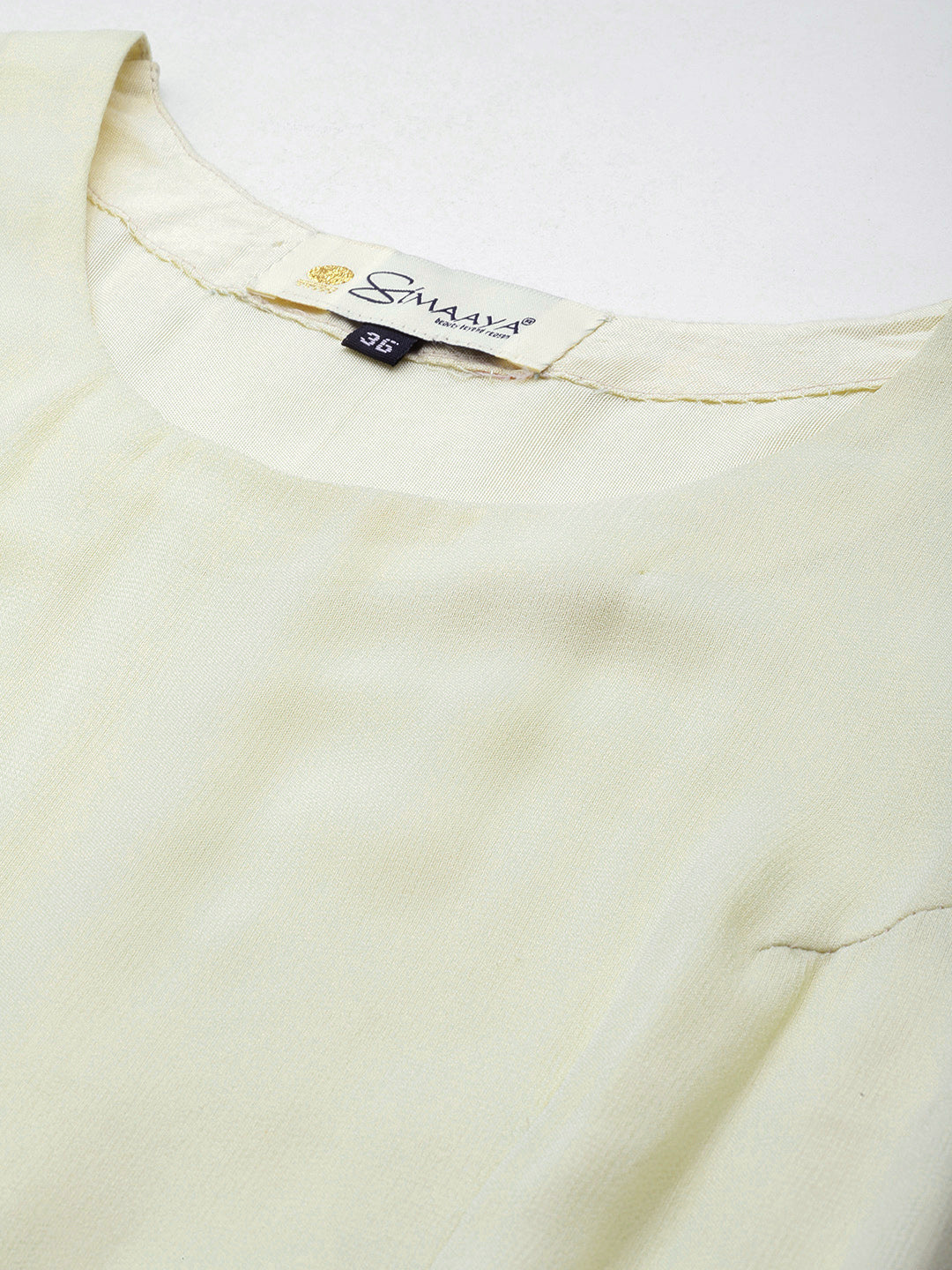 Desginer Cream Net Gown