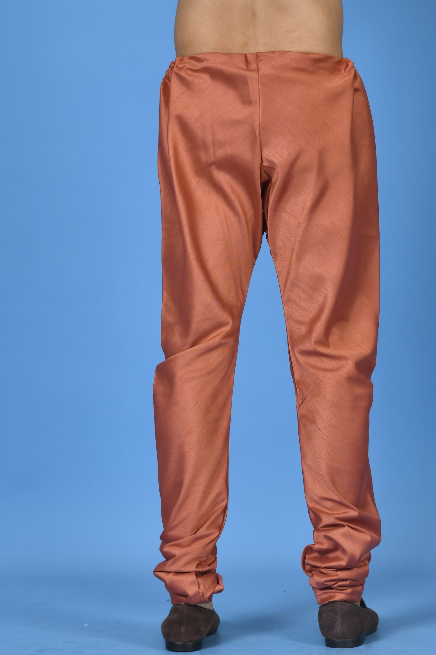 Designer Churidar In Peach