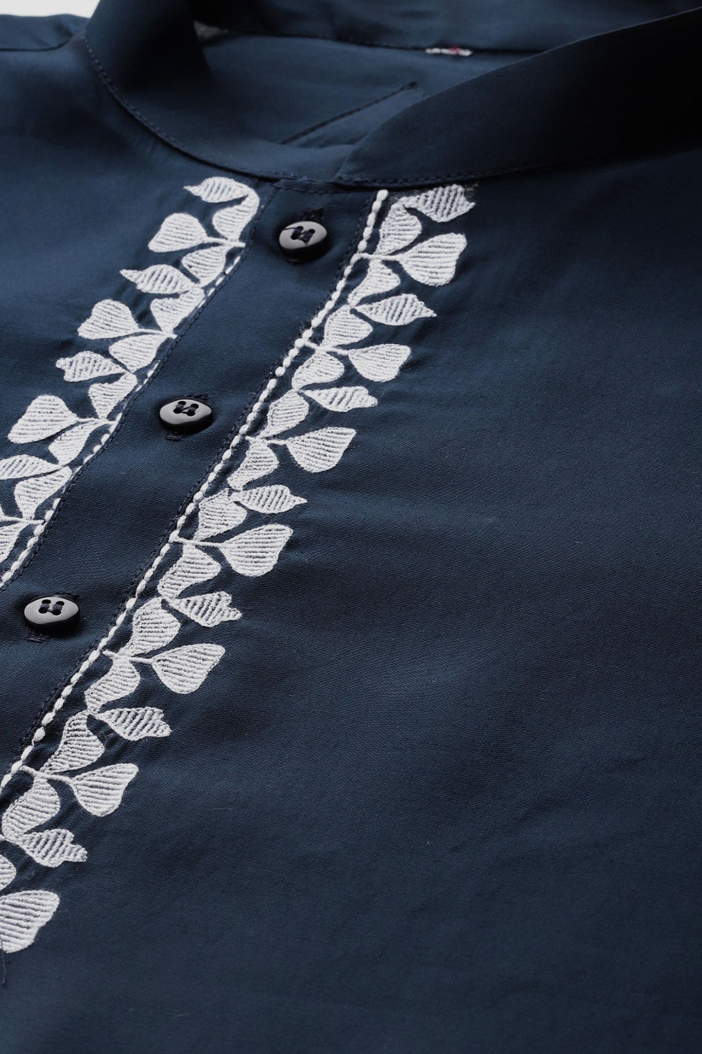 Designer long Kurta In Navy Blue