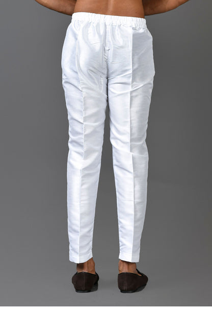 Designer Pant In White