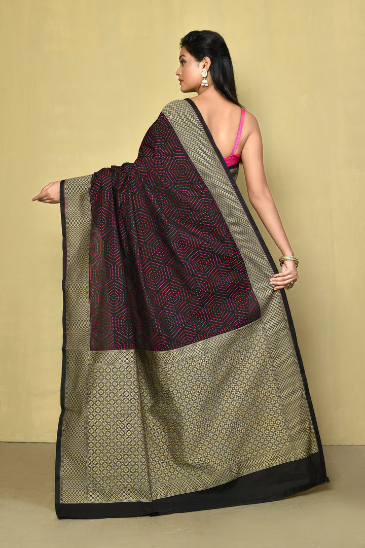 Designer Purple Saree
