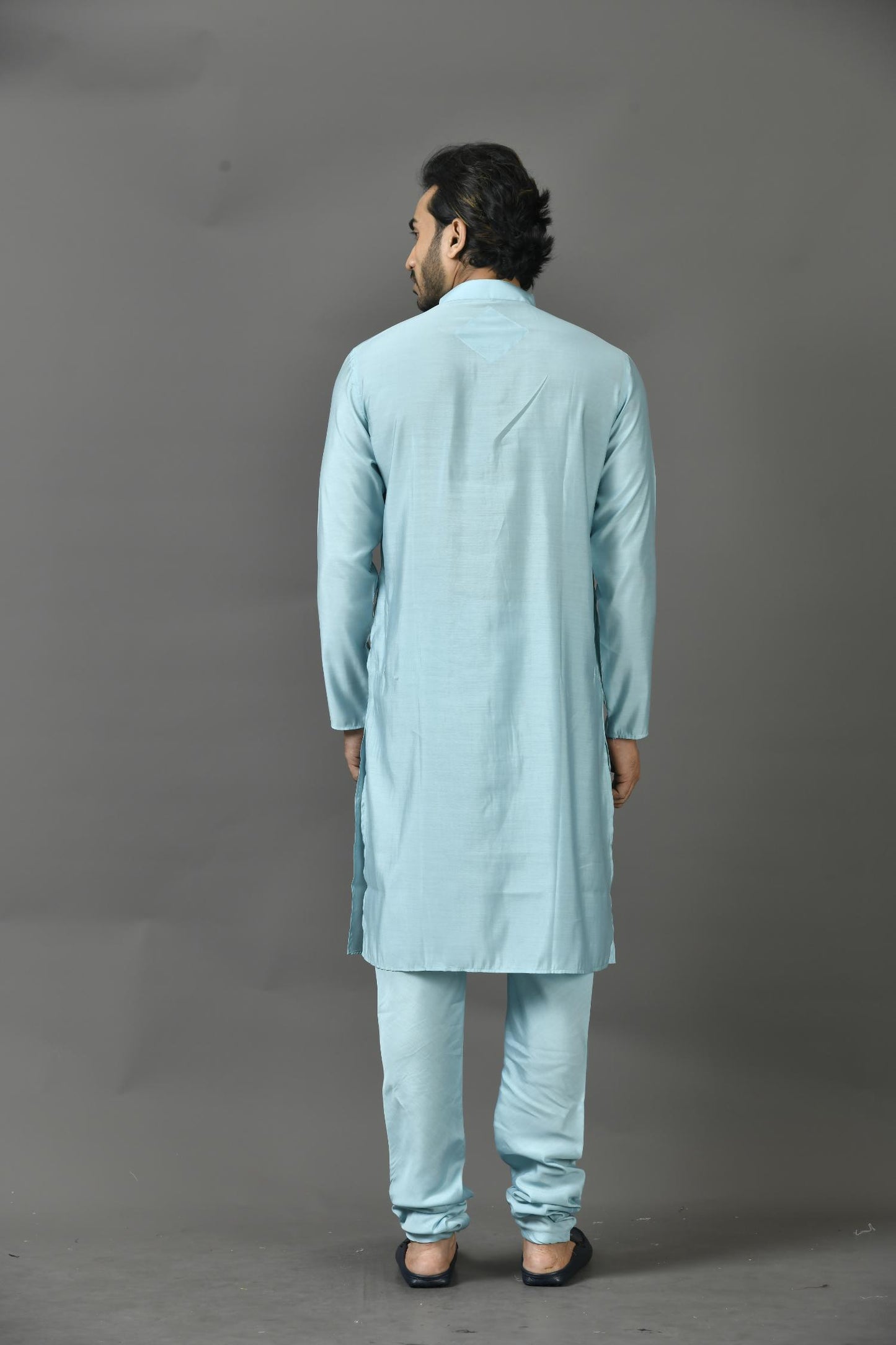 Designer Long Kurta in Sea Green