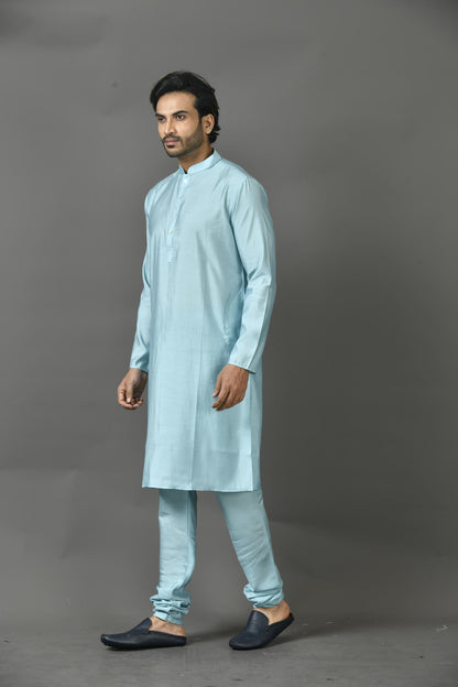 Designer Long Kurta in Sea Green