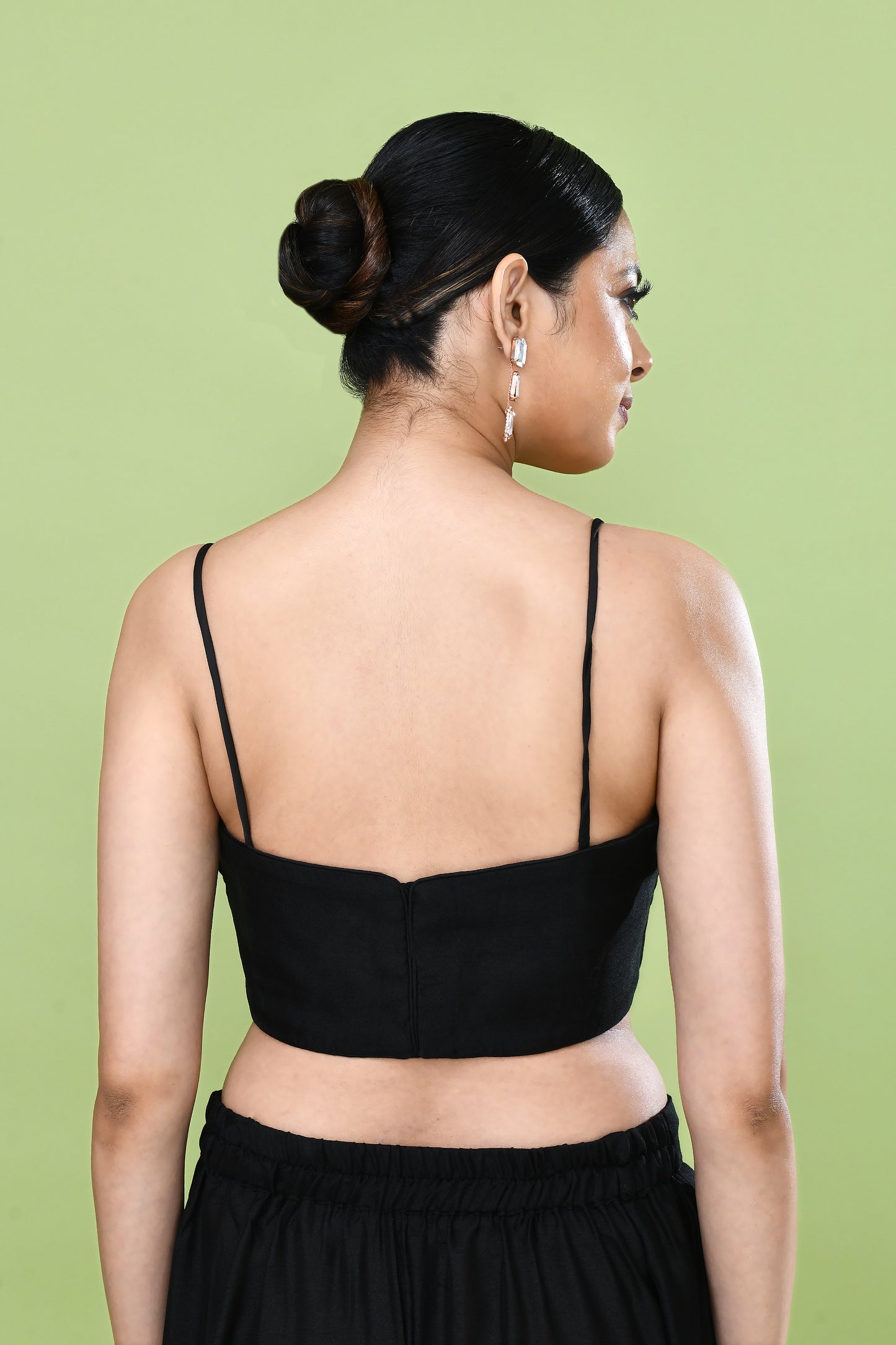 Designer Wear Black Palazzo Set with an Embellished Jacket