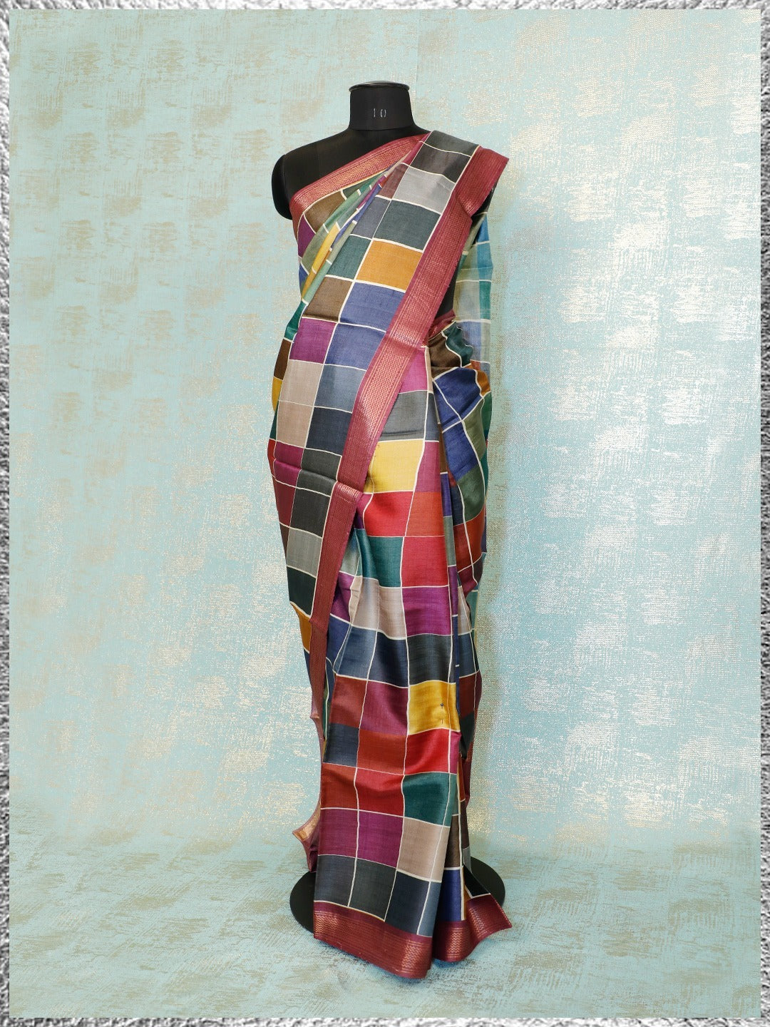 Designer saree in Multi- colour