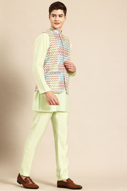 Designer Jacket In Multicolor - Simaaya