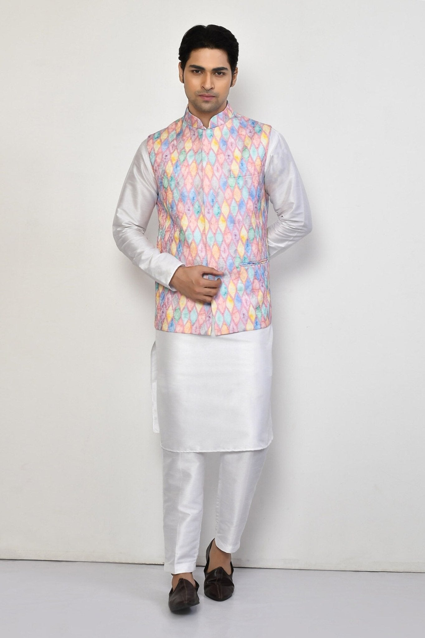 Designer Jacket In Multicolor - Simaaya